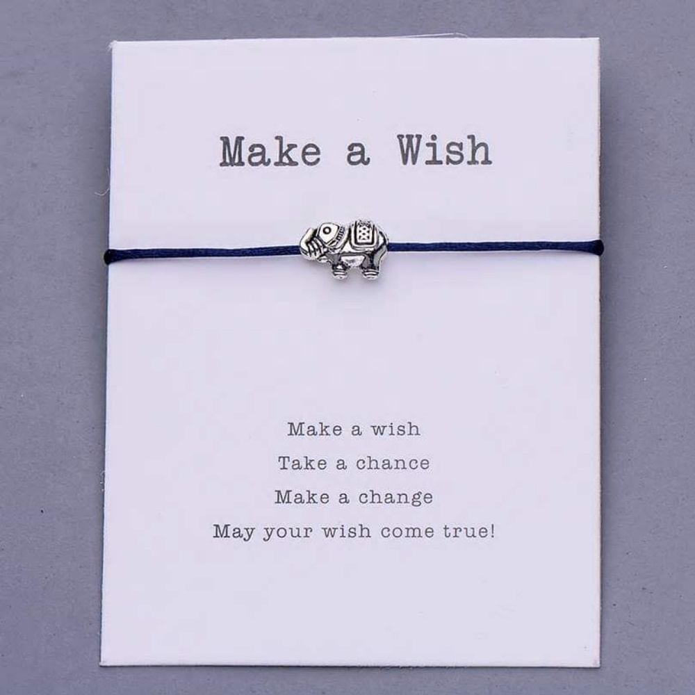 New Lucky Elephant - Make a Wish Bracelet